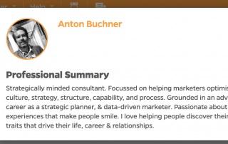 anton buchner marketing mentor